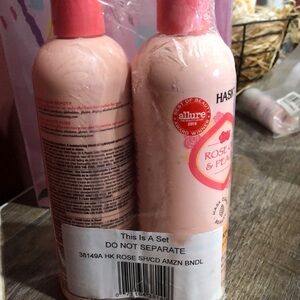 HASK Rose Oil & Peach Color Protection Shampoo and Conditioner 12 oz Each NEW